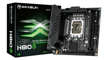 Материнская плата Maxsun LGA 1851 Intel H810 Challenger H810ITX WIFI