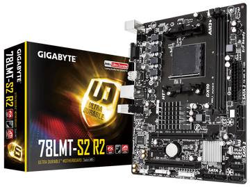 Материнская плата Gigabyte AM3 AMD 760G GA-78LMT-S2 R2