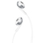 Bluetooth-гарнитура JBL T205BT, цвет белый/серебристый