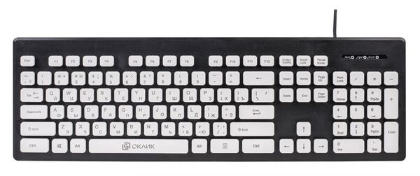 

Клавиатура Oklick KB 580M 483493, цвет черный