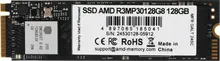 Внутренний твердотельный накопитель AMD M.2 2280, PCIe 3.0 x4, NVMe 128GB R3MP30128G8