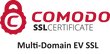 Comodo EV multidomain SSL certificate