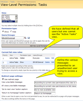 KWizCom Corporation KWizCom View Permissions Feature (лицензии), View Permissions Feature + Standard Support