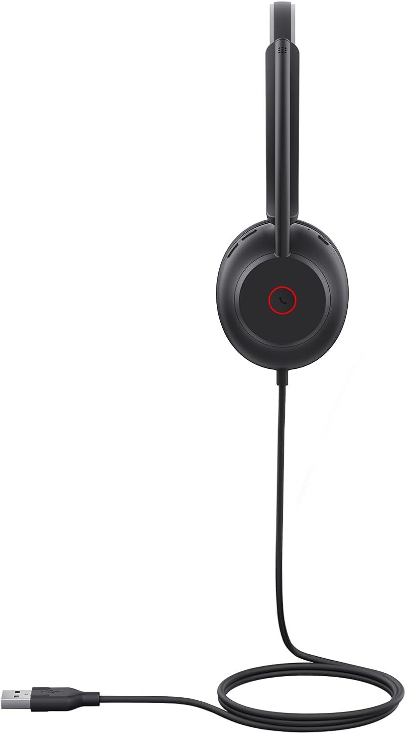 Гарнитура Yealink UH35 Mono UC, цвет черный