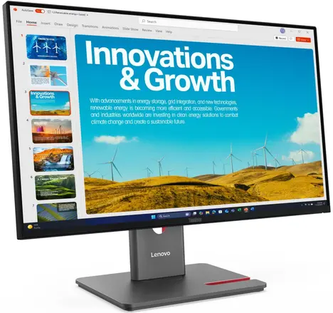 Монитор LENOVO P24QD-40 23.8-inch черный