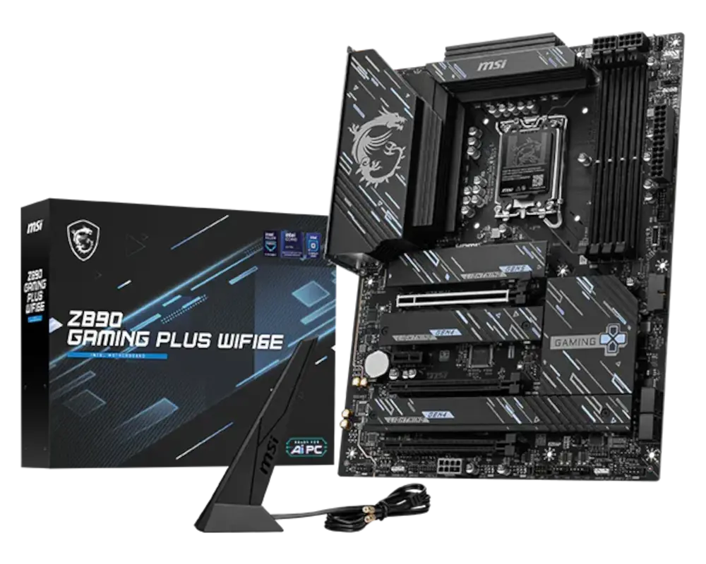 Материнская плата MSI Intel Z890 Z890 GAMING PLUS WIFI6E