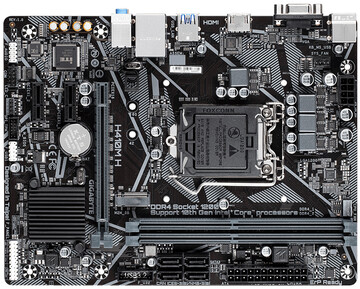 Материнская плата Gigabyte LGA1200 Intel H410 H410M H