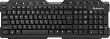 Клавиатура Defender Element HB-195 45195, цвет черный