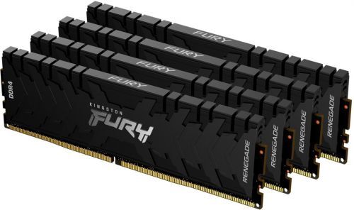 

Kingston 64GB 3000MHz DDR4 CL15 DIMM (Kit of 4) 1Gx8 FURY Renegade Black