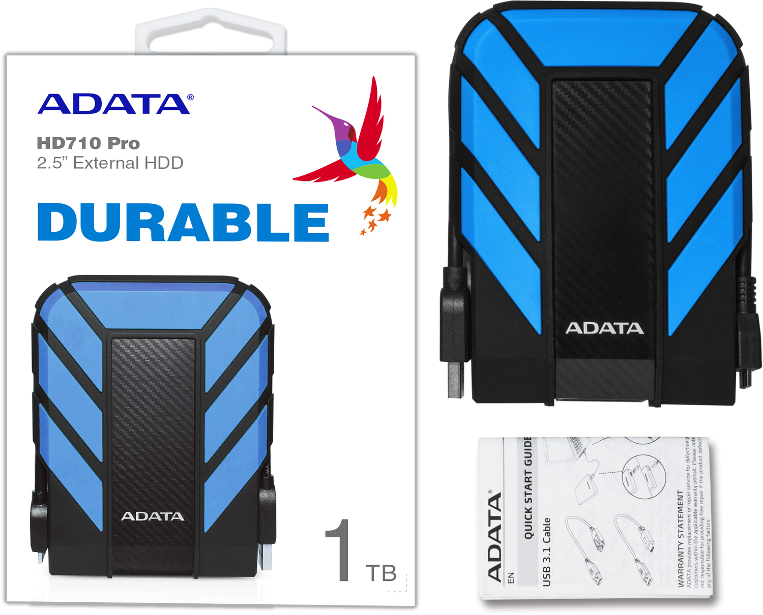 Внешний HDD ADATA DashDrive 1TB