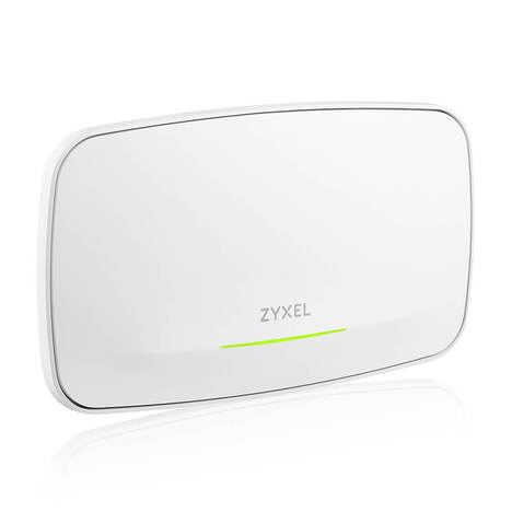 Точка доступа Zyxel NebulaFlex WBE660S, WiFi 7, 802.11a/b/g/n/ac/ax/be (2,4 и 5 ГГц), MU-MIMO, Smart Antenna, антенны 4x4, до 1376+8640 Мбит/с, 1xLAN 10GE, 1xLAN GE, PoE, защита от 4G/5G, BLE Beacon