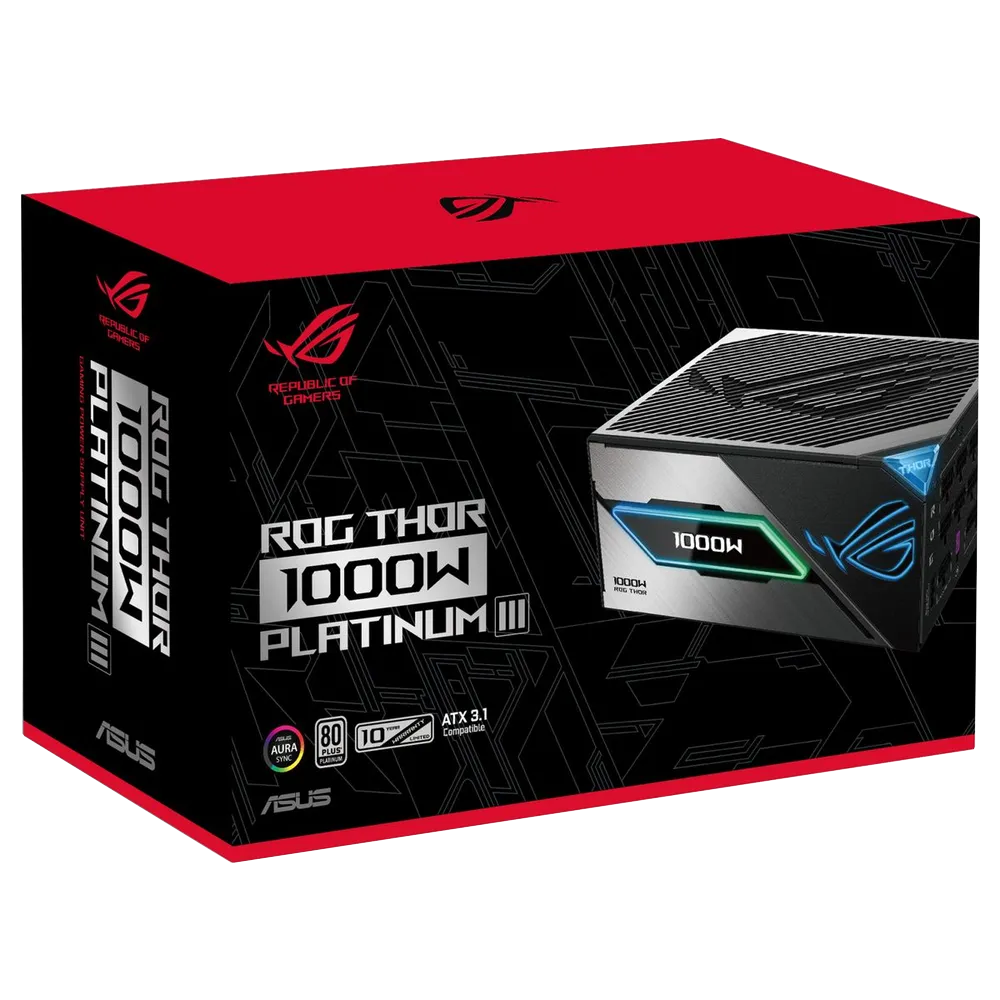 Блок питания ASUS ROG Thor 1000W Platinum III