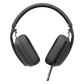 Bluetooth-гарнитура Logitech Zone Vibe 100, цвет темно-серый