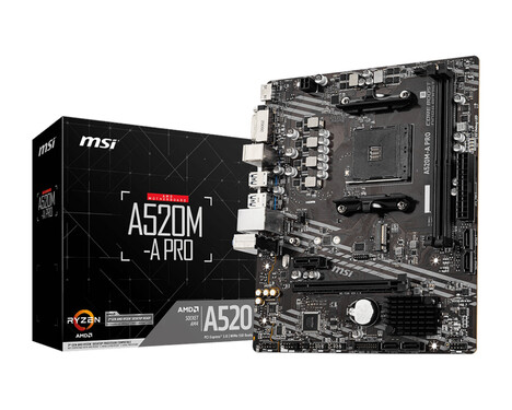 Материнская плата MSI AMD A520 A520M-A PRO