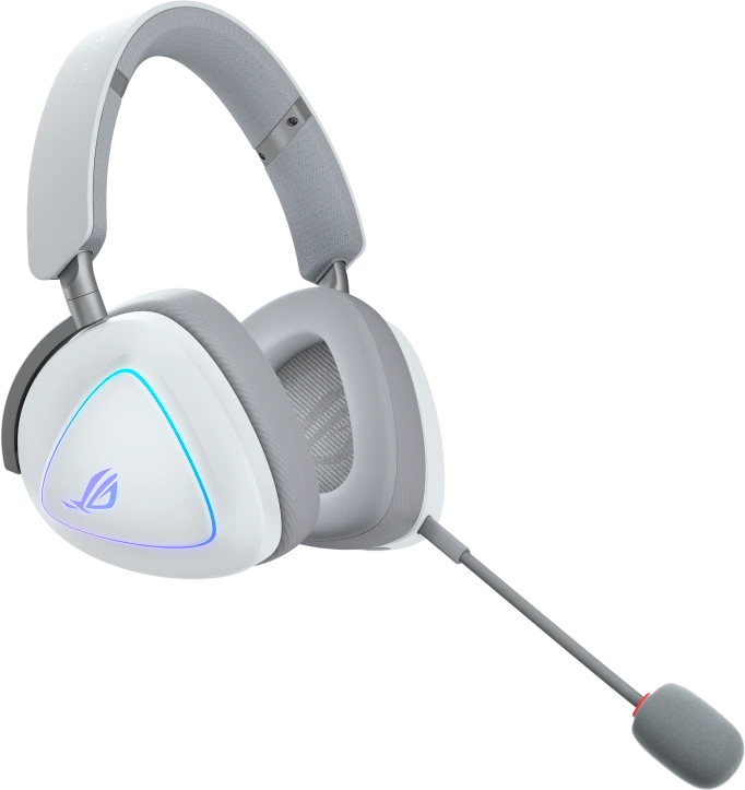 Bluetooth-гарнитура ASUS ROG DELTA II, цвет белый/серый