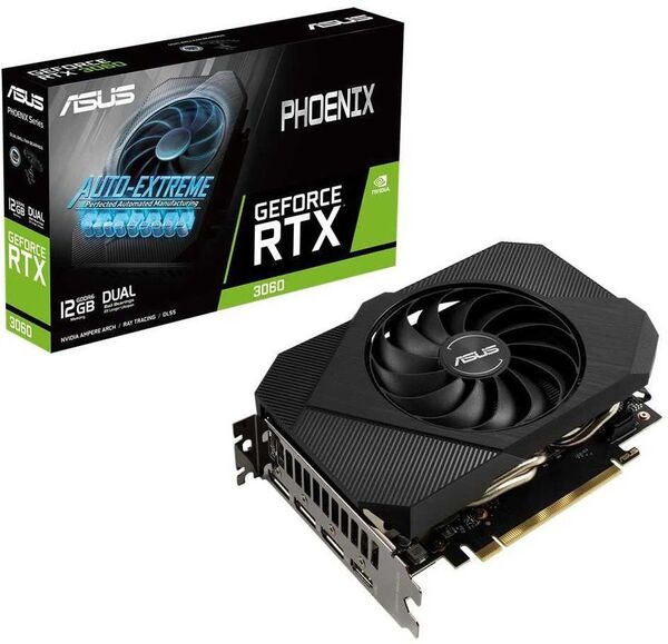 

Видеокарта ASUS GeForce RTX 3060 12 ΓБ Retail