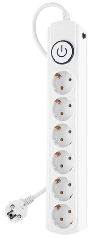 Сетевой фильтр Ippon BK-6-EU-3-10-W