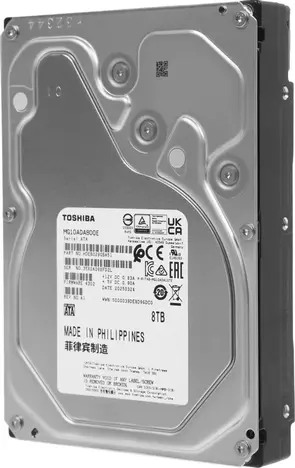 Жесткий диск  TOSHIBA Enterprise Capacity MG10 3.5 3.5" SATA3.0 8 TB 7.2K SATA3