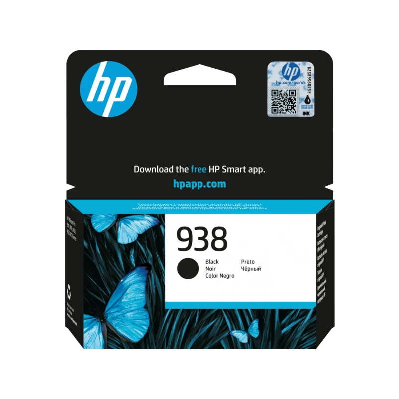 Картридж черный HP Inc. 938, 4S6X8PE