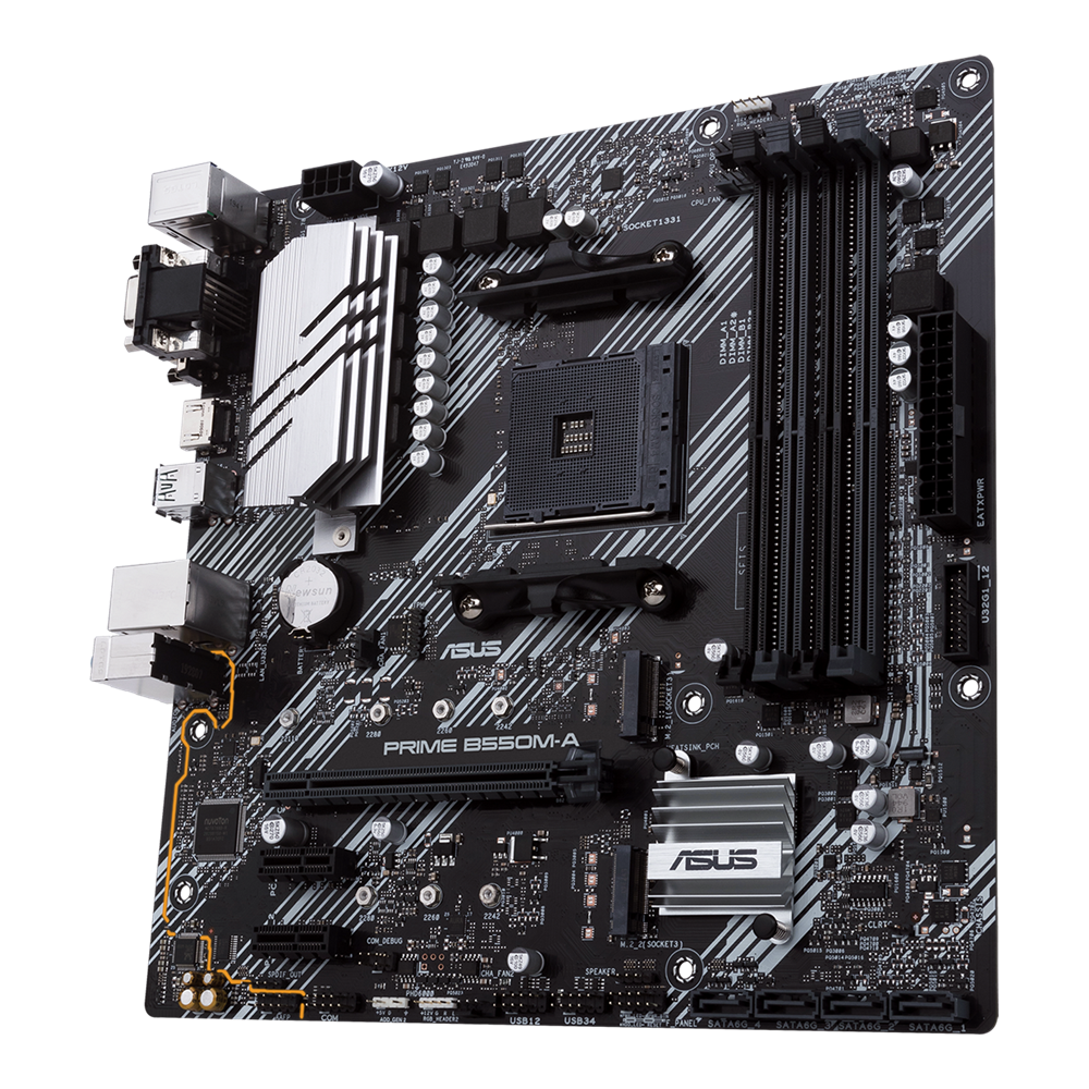 Материнская плата ASUS AMD B550 PRIME B550M-A/CSM