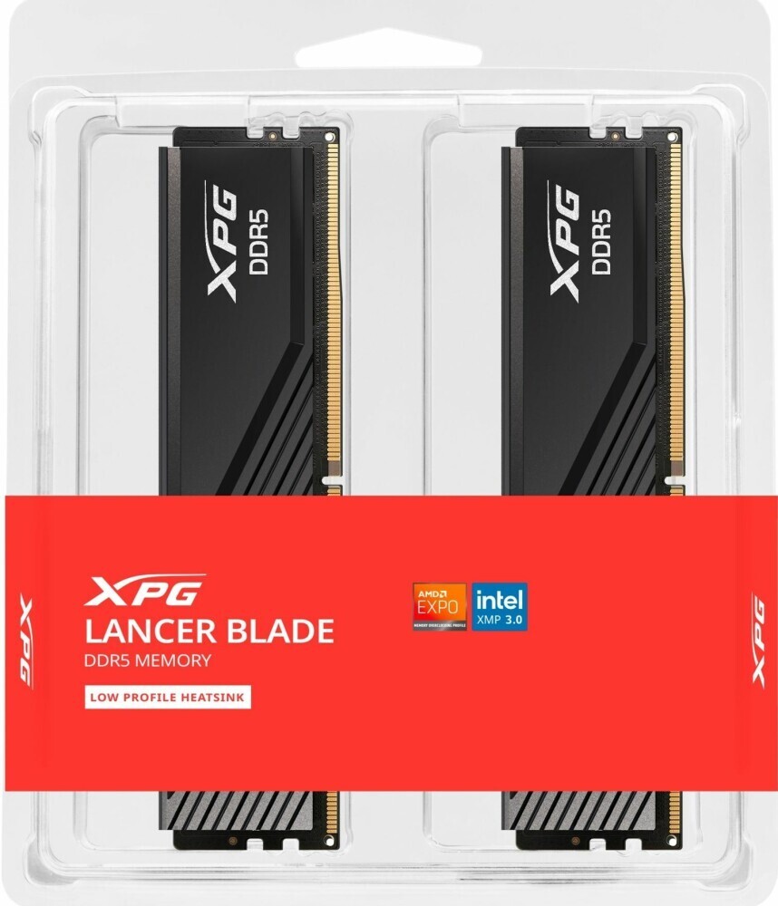 Оперативная память ADATA LANCER BLADE DDR5 6000MT/s 2x16Гб, AX5U6000C3016G-DTLABBK