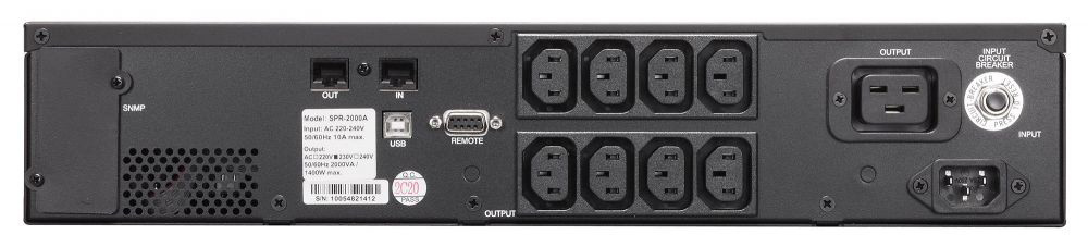 ИБП Powercom Smart King Pro+ SPR SPR-2000 (SPR-2000 LCD)