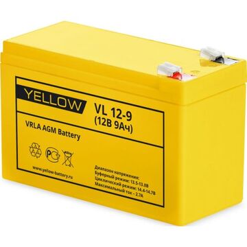 Аккумулятор для компьютерной техники YELLOW BATTERY VL 12-9
