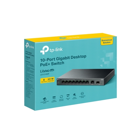 Коммутатор TP-LINK LS1210GP