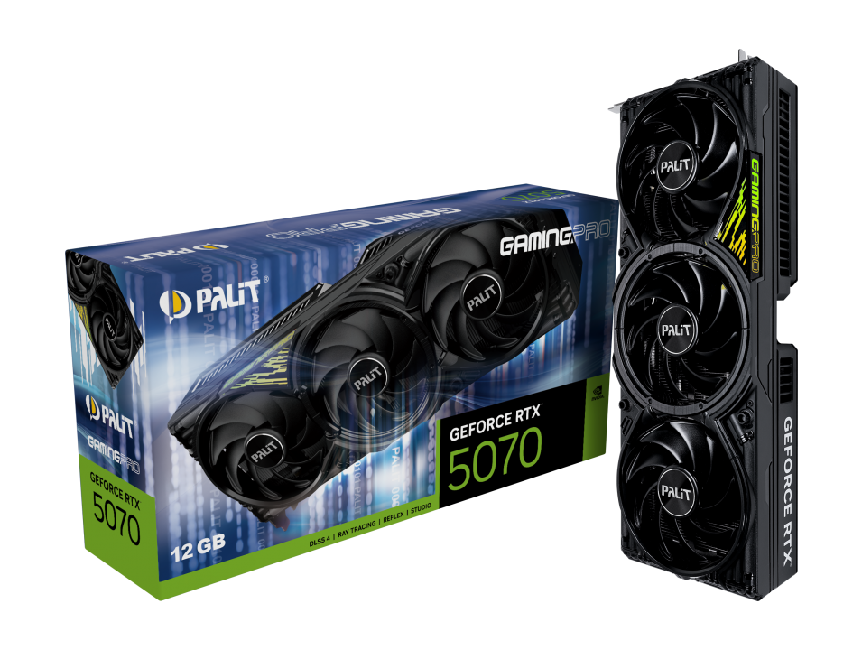 Видеокарта Palit GeForce RTX 5070 12 ΓБ Retail