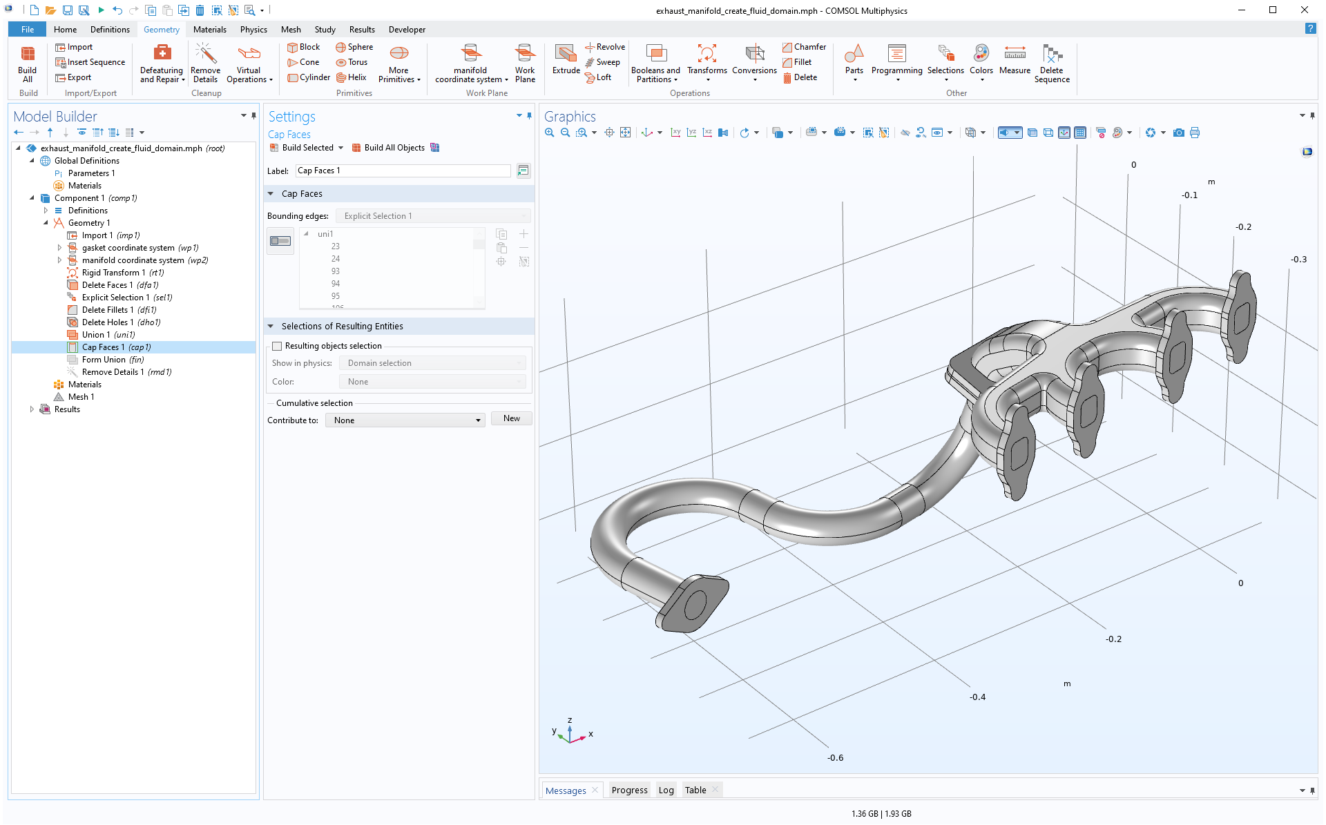 Модуль «CAD-импорт» для программы COMSOL Multiphysics®