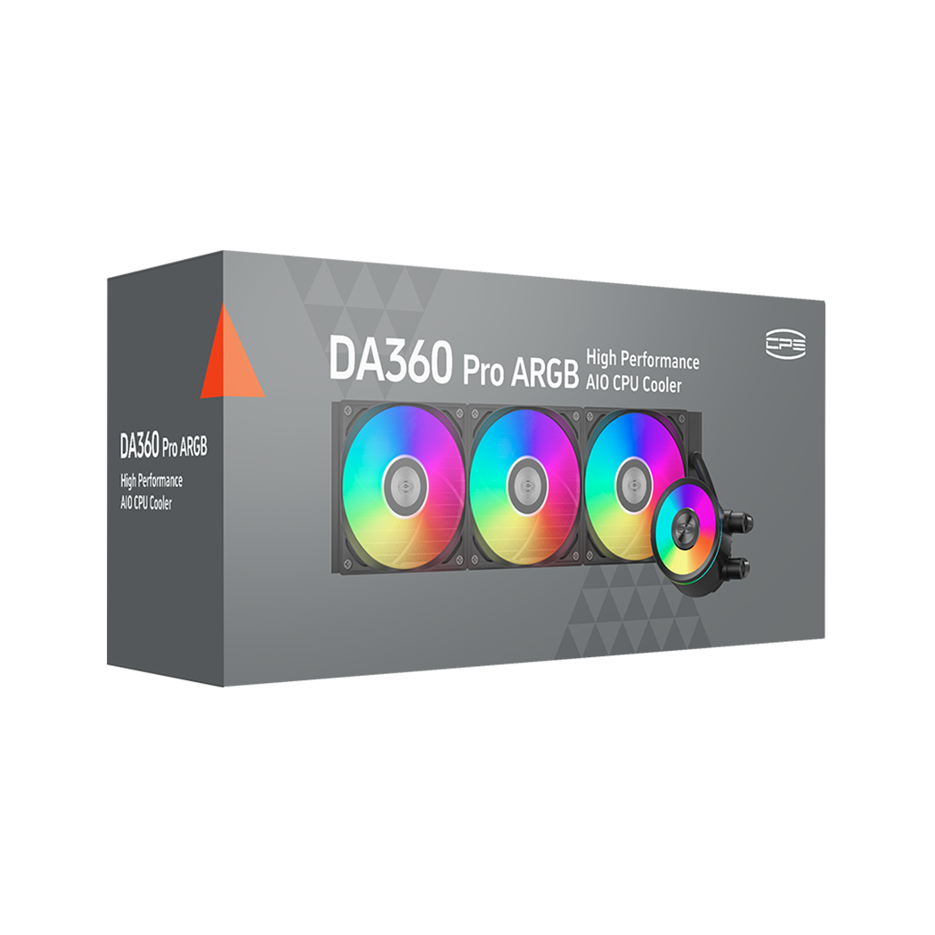 Кулер Процессорный PCCooler жидкостная система охлаждения DA360 Pro ARGB