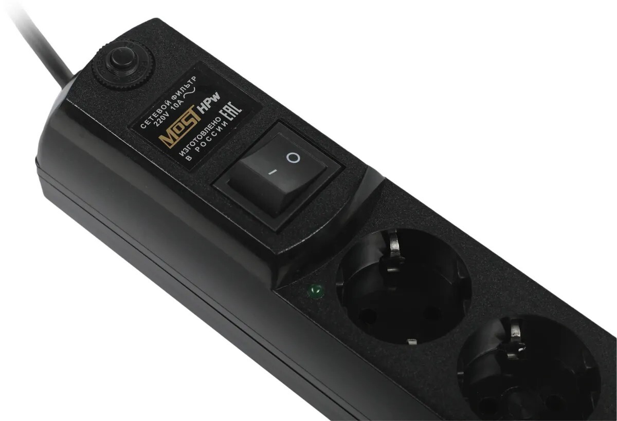 Сетевой фильтр Most Сетевой фильтр HPw 2м (6 розеток)