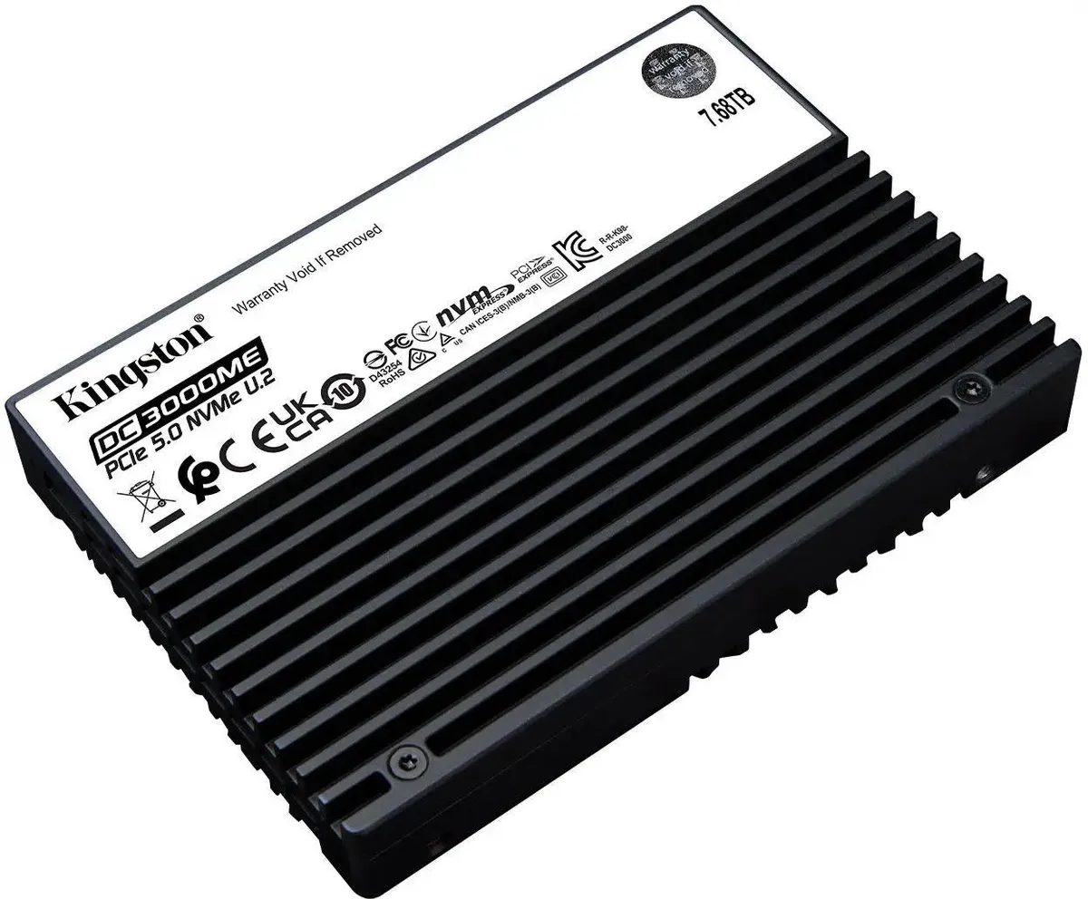 Внутренний твердотельный накопитель Kingston DC3000ME 7680GB