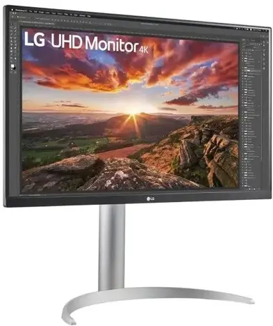 Монитор LG 27UP850K-W 27.0-inch серебристый