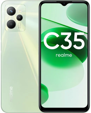 Смартфон realme C C35 64 ГБ зеленый