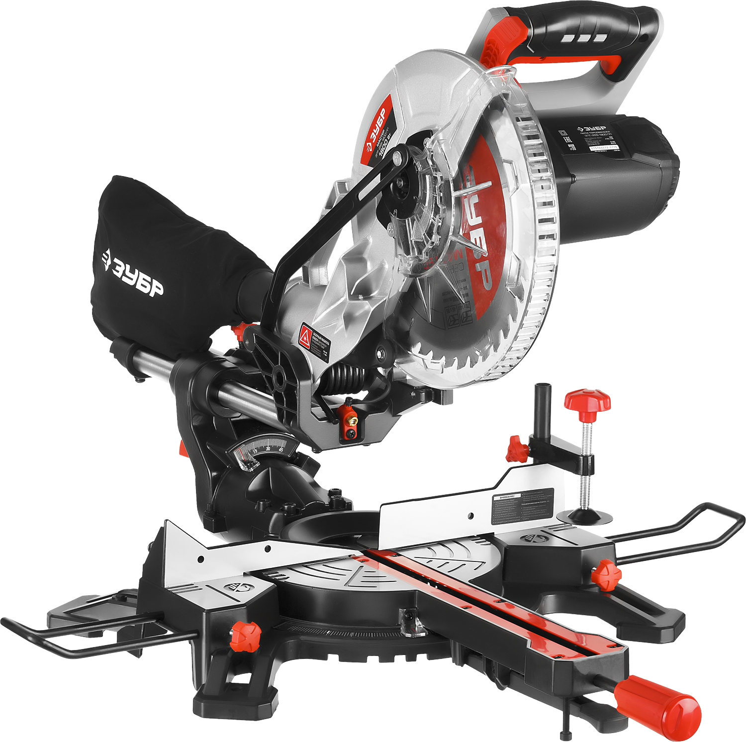 Торцовочная пила ЗУБР ЗПТ-255-1800 ПЛ