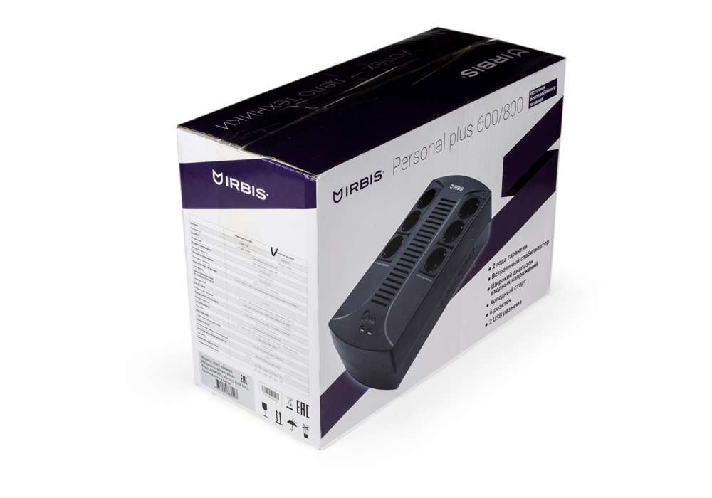 ИБП Irbis Personal plus  800VA (ISBR800E)