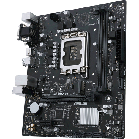 Материнская плата ASUS Intel H610 PRIME H610M-R D4-SI