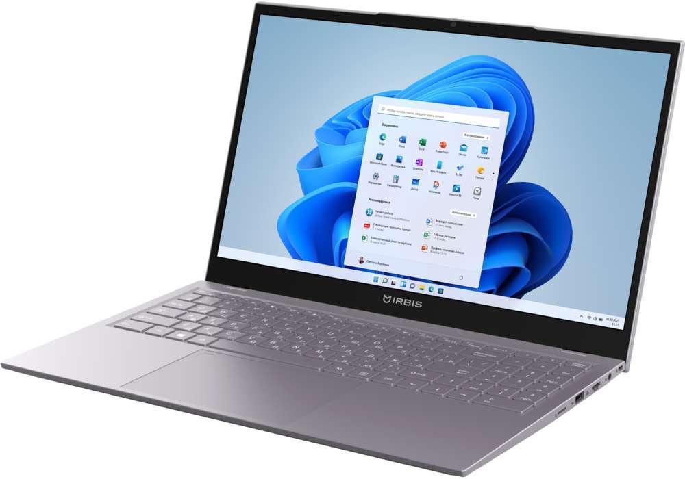 Ноутбук Irbis 15N Intel Core i3-1215U (серый)