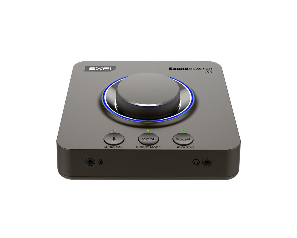 Звуковая карта CREATIVE USB Sound Blaster X4