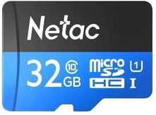Карта памяти Netac MicroSDHC P500 Standard 32GB