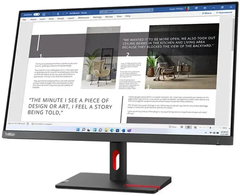 Монитор LENOVO S27i-30 27.0-inch черный