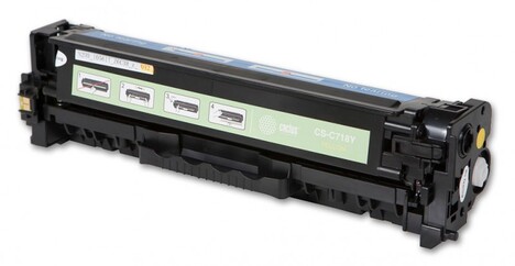 Тонер-картридж желтый Cactus CS-C718Y