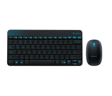 Logitech Wireless Desktop MK240 (Keybord&mouse), USB, Black, Rus/Eng, [920-008213]