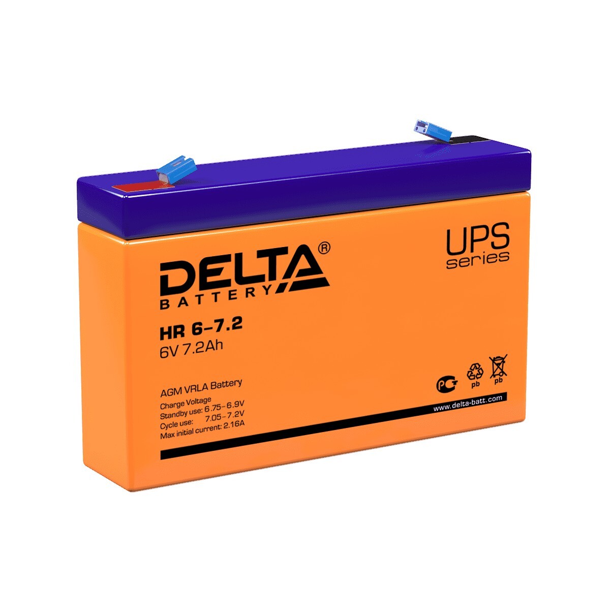 Сменная батарея для ИБП Delta HR 6-7.2
