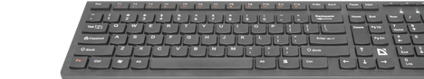 Клавиатура Defender UltraMate SM-535 45535, цвет черный