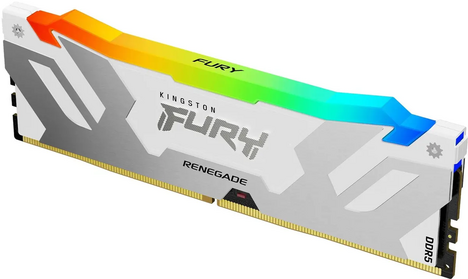 Оперативная память Kingston FURY Renegade RGB White XMP 16GB 7600MT/s DDR5 CL38, KF576C38RWA-16, RTL