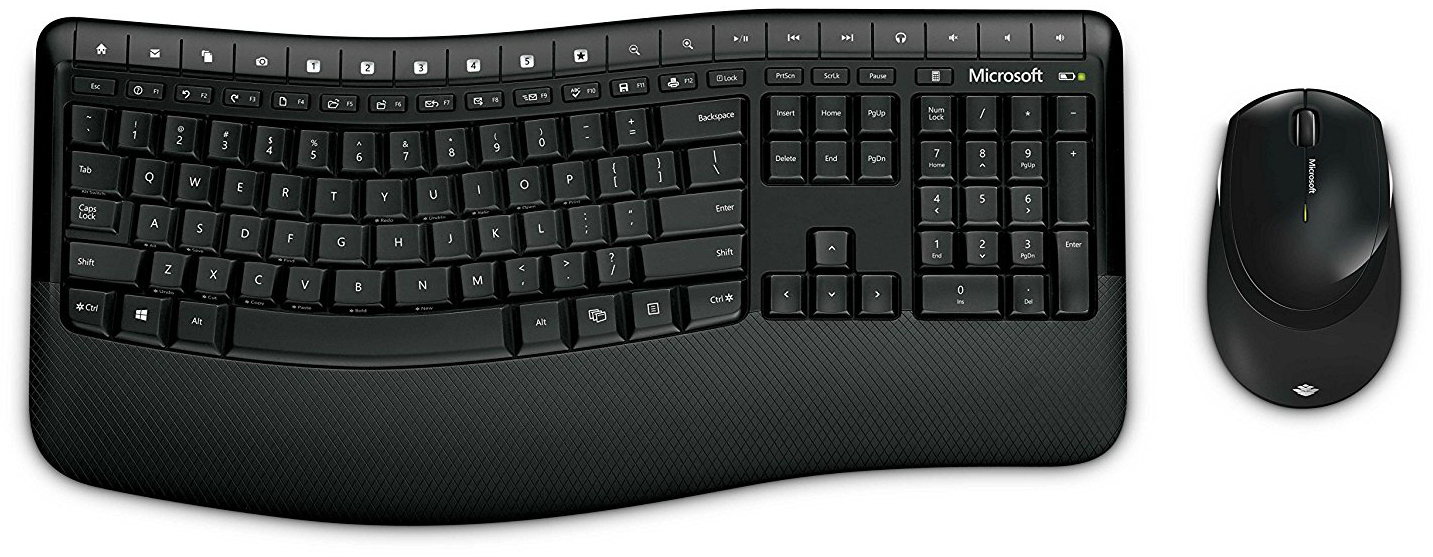 Клавиатура+мышь Microsoft Corporation Comfort Desktop 5050 PP4-00017, цвет черный