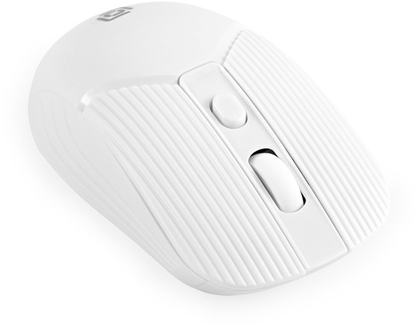 Мышь Oklick Мышь 509MW 1885186, цвет белый
