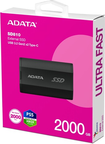 Внешний HDD ADATA SD810 Black 2000GB